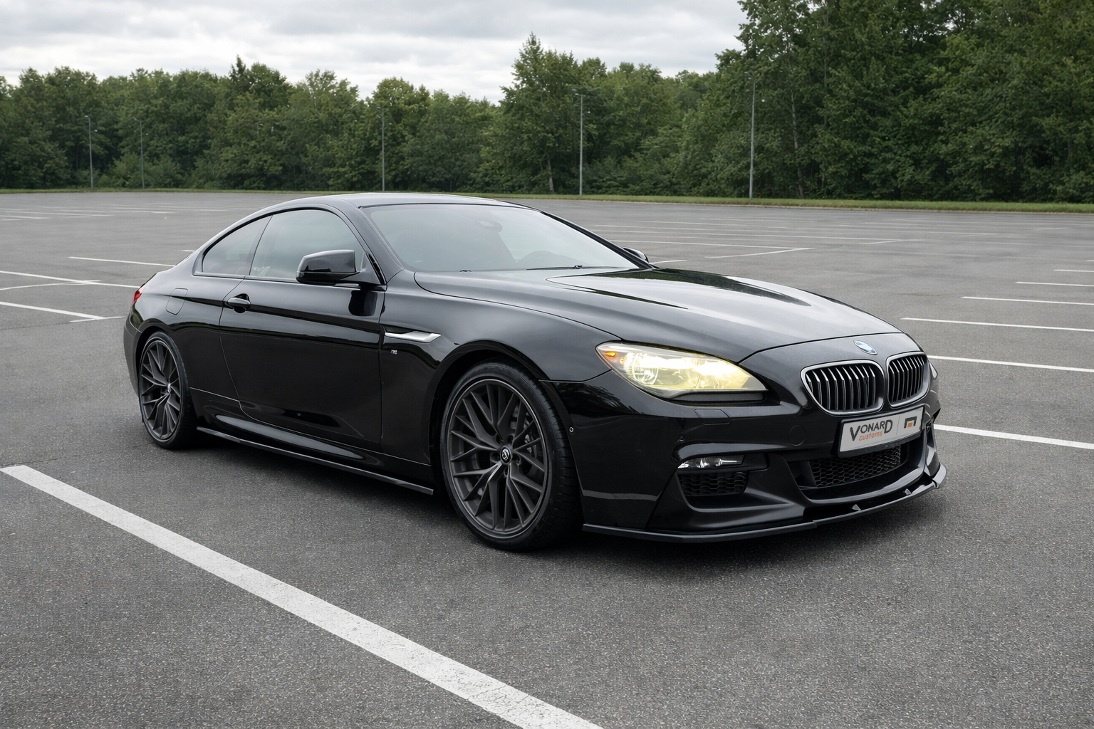 картинка Лезвия под пороги BMW 6 F13 M-Pack - под покраску vonard customs 