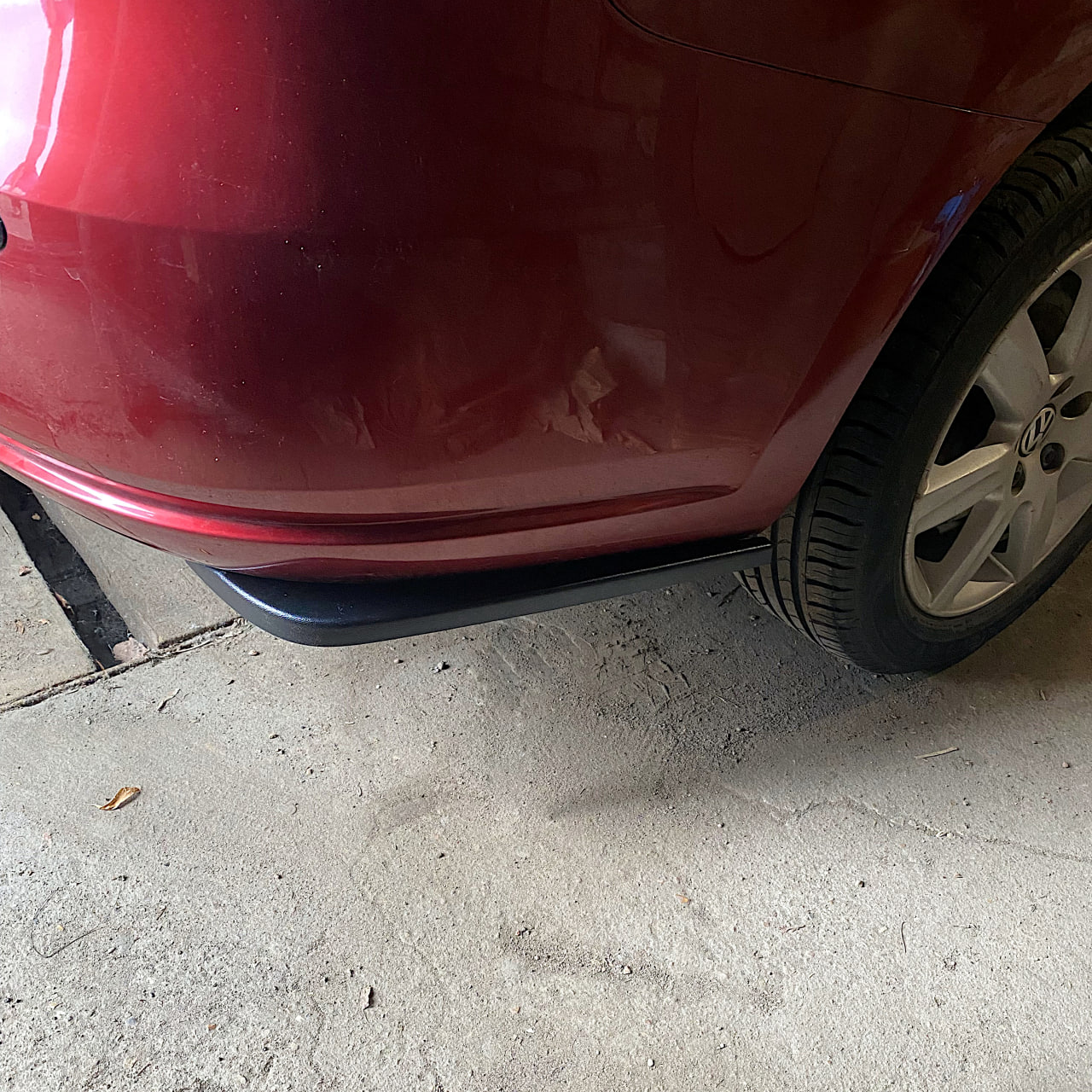 картинка Сплиттеры заднего бампера VW Polo 5 седан (lim) vonard customs 